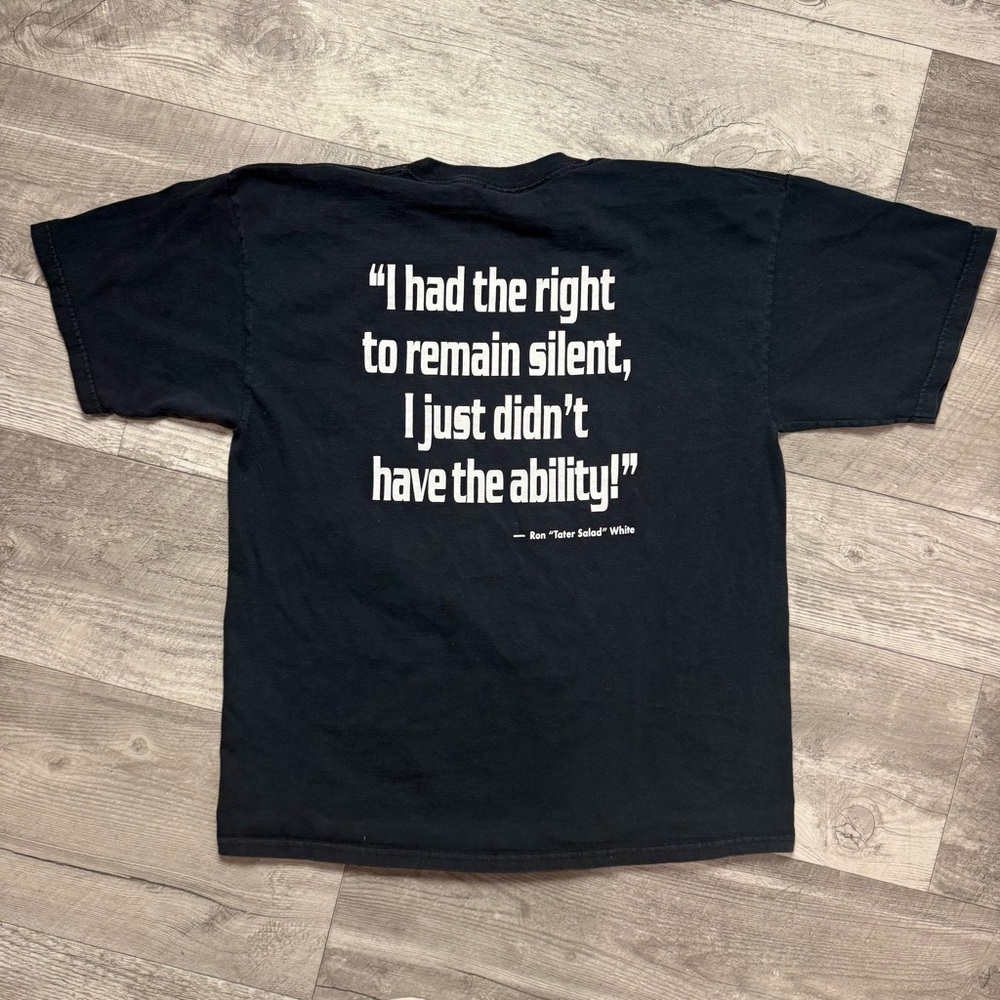 Vintage Ron White "I Had the Right to Remain Silent" T-Shirt